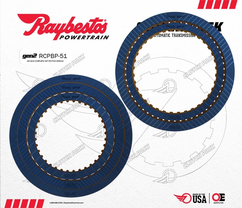 6L80 Blue Plate Friction Module