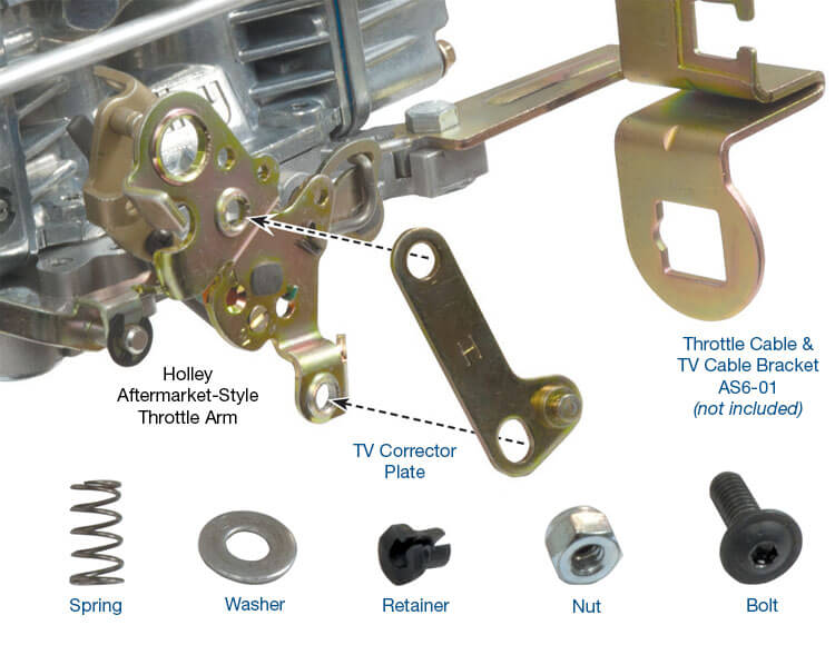 Holley Carburetor TV Linkage Corrector